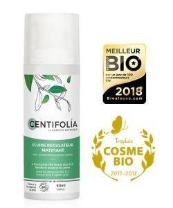 Matifying regulating fluid